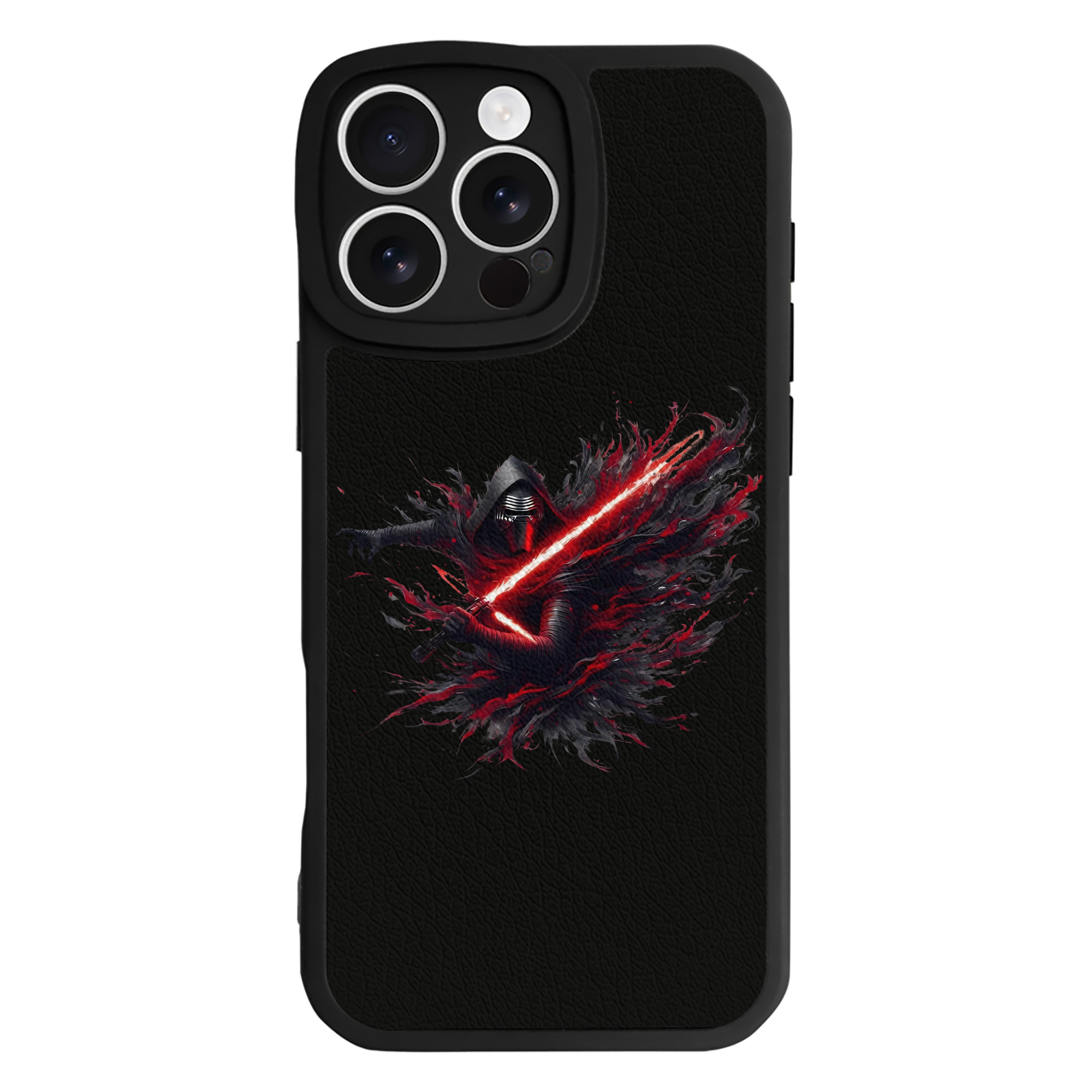 （画像用） スター・ウォーズ Star Wars 【iPhone 16シリーズ対応】シリコンスマホケース（レザー調） 材質：シリコン